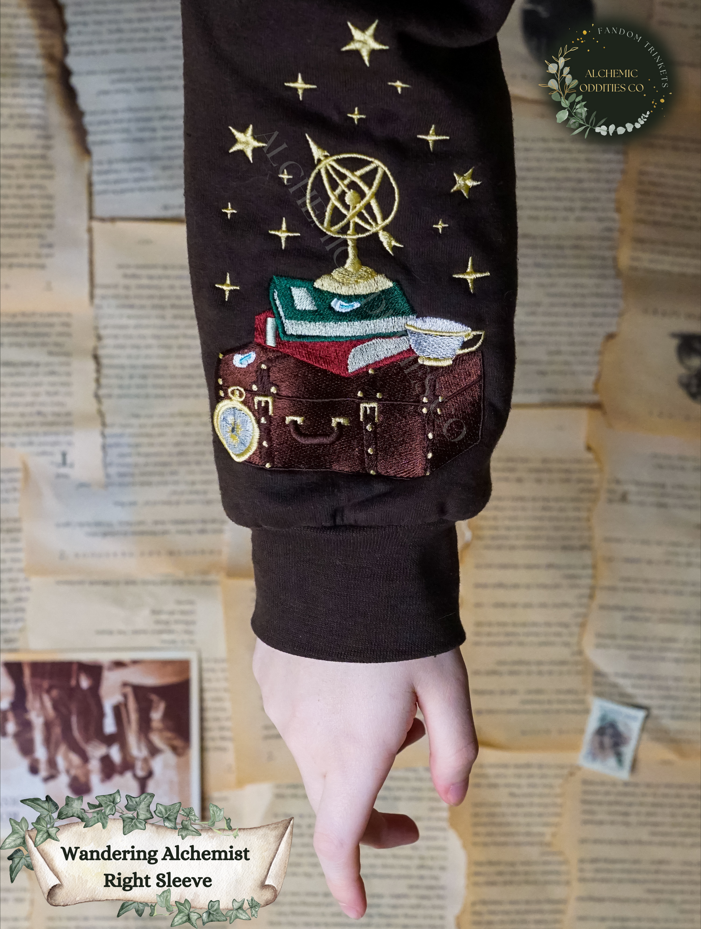 The Wandering Alchemist Hooded Sweater