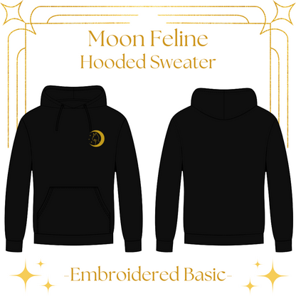 Moon Feline Hooded Sweater