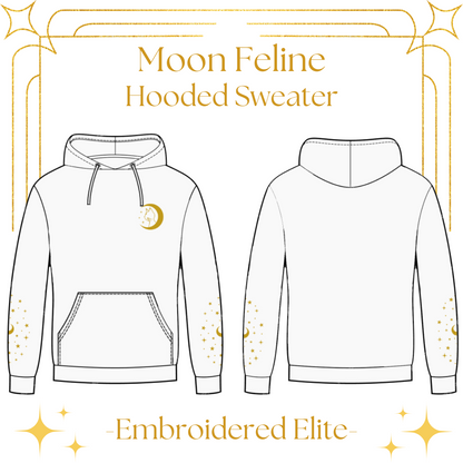 Moon Feline Hooded Sweater