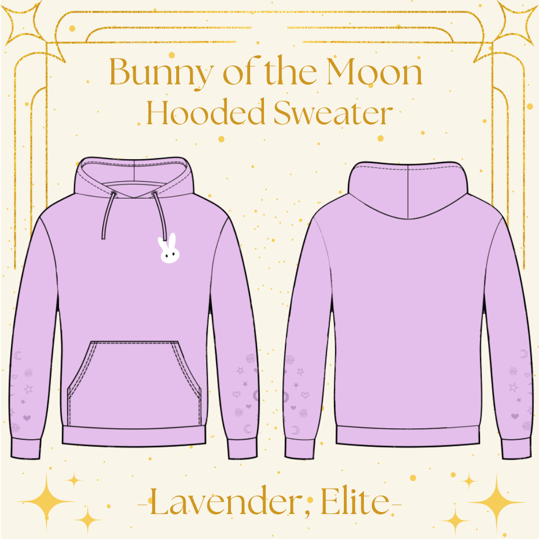 Bunny of the Moon Hooded Sweater