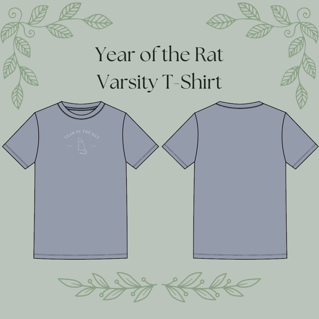 The Year of the Rat Varsity T-Shirt