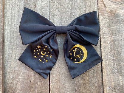 Moon Feline Hair Bows