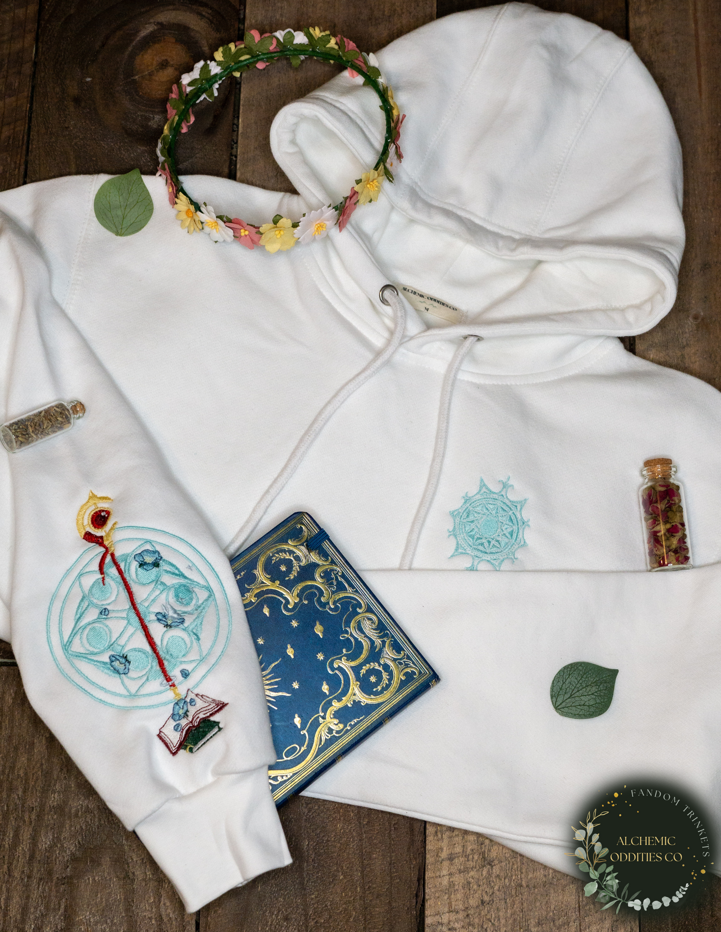 The Elven Mage Hooded Sweater